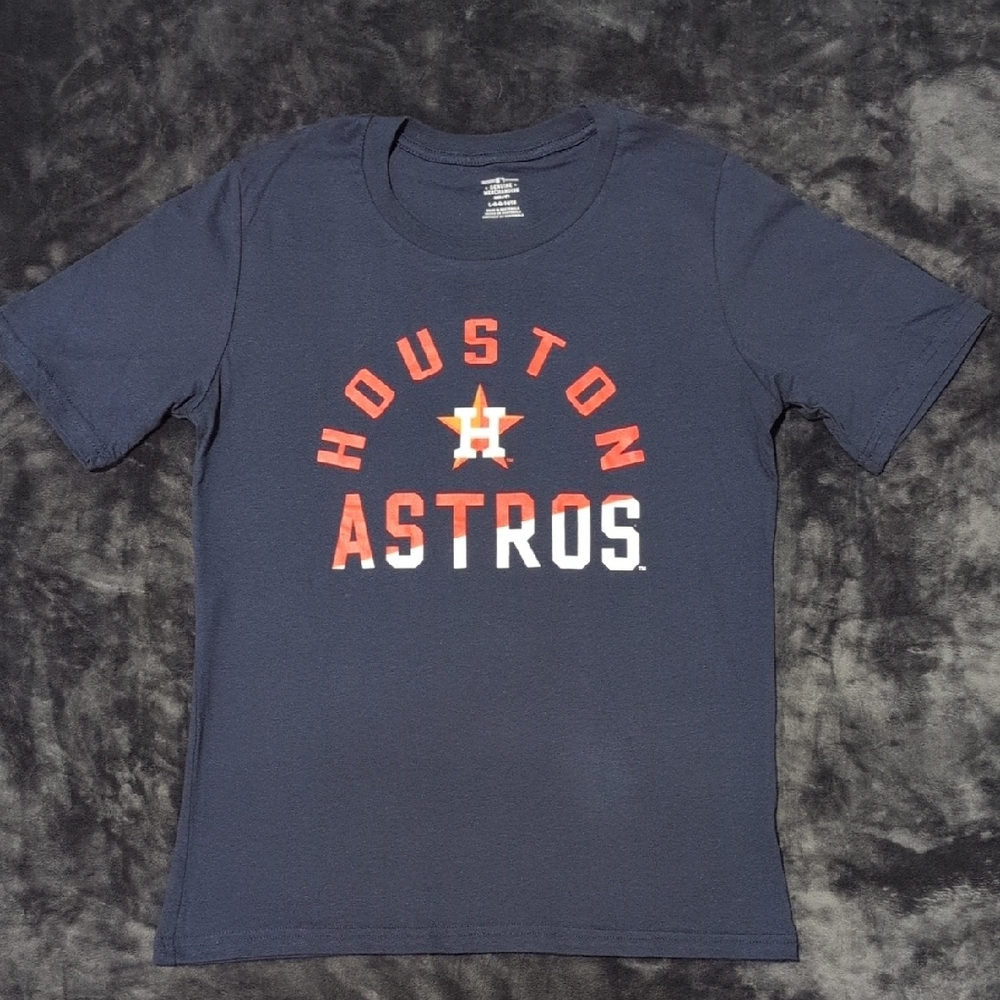 Houston Astros - Youth Blue Short Sleeve Tee